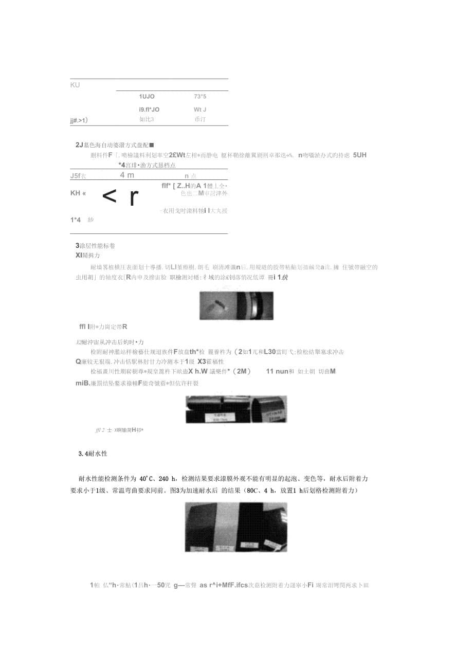 202X年浅谈汽车外饰塑料件涂料施工工艺和性能标准_第5页