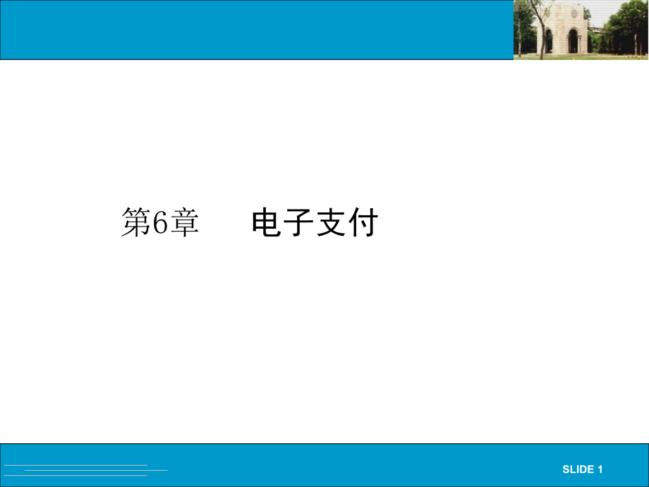 第5章电子商务支付1教学幻灯片_第1页