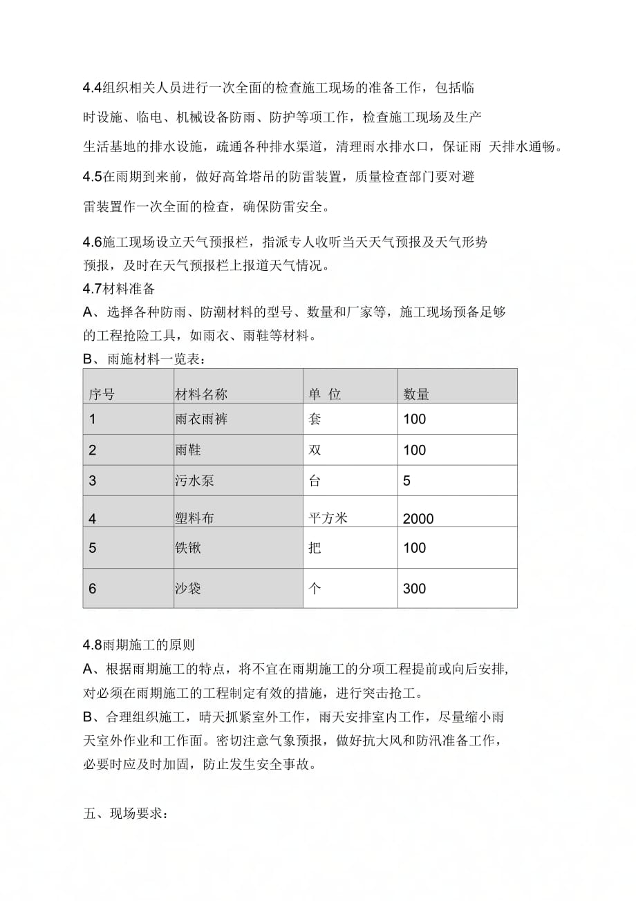 202X年操场雨季施工方案_第3页