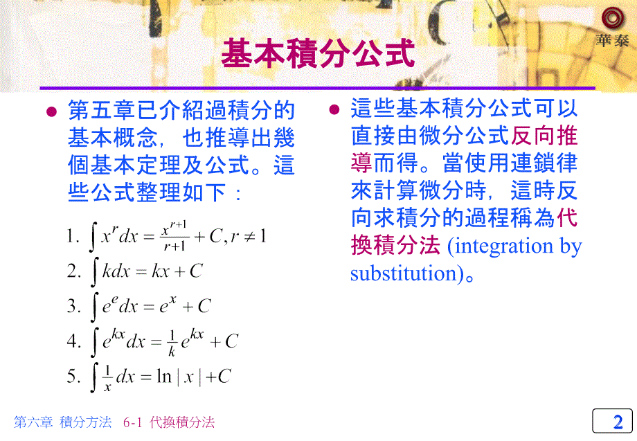 积分方法介绍讲义资料_第2页