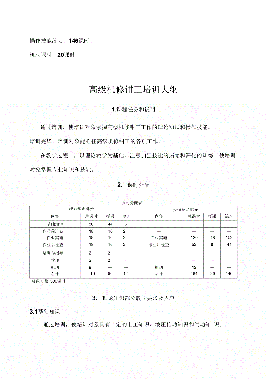 202X年钳工培训计划(高级)_第4页