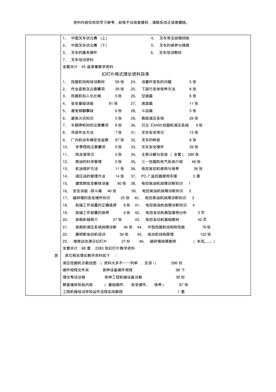 挖掘机模拟机招标参数[整理]_第3页