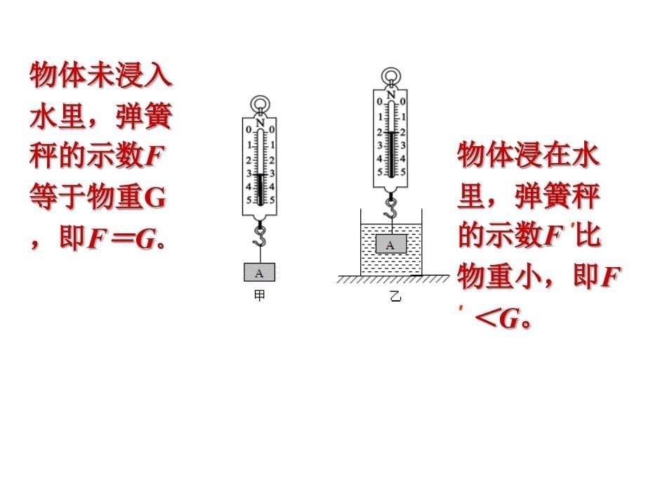 人教版物理八年级下册课件 10.1 浮力_第5页