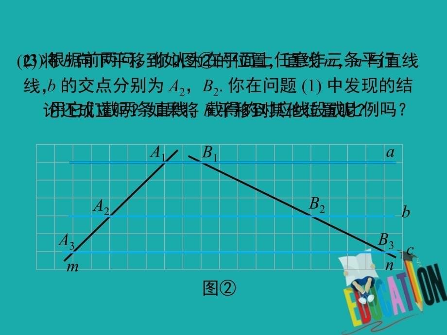 九年级下册数学课件27.2.1 第1课时 平行线分线段成比例_第5页