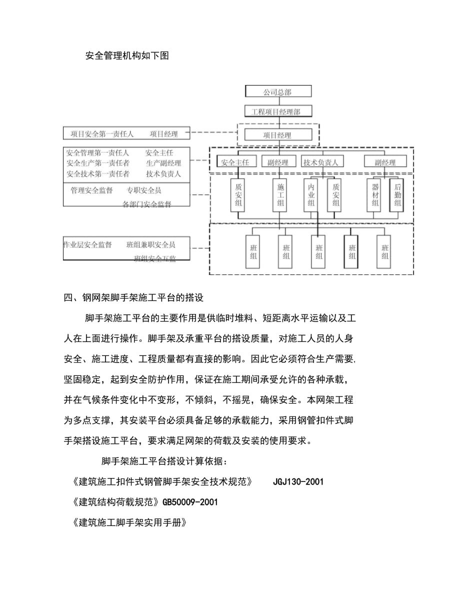 202X年钢网架工程专项安全施工方案_第2页