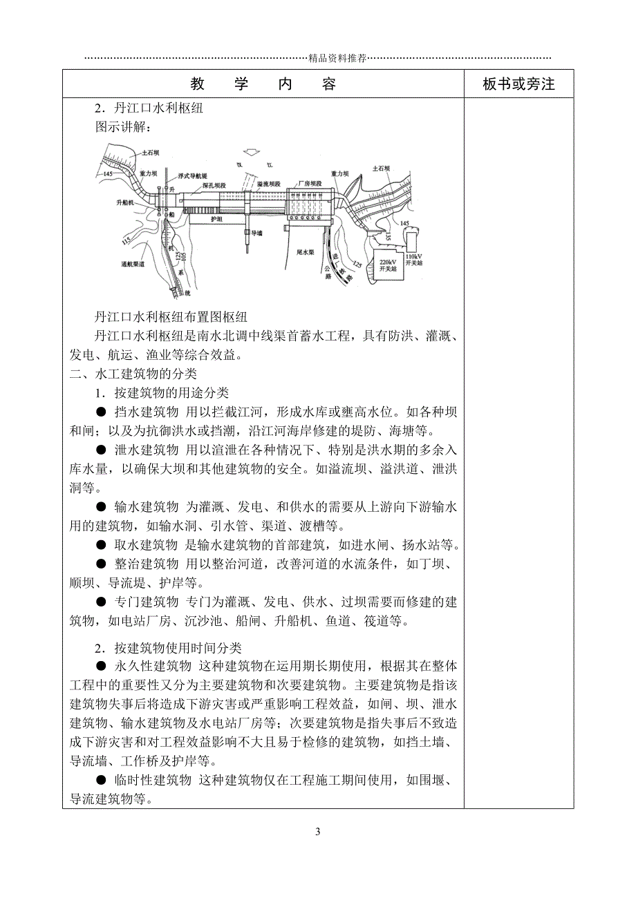 01高职高专水工建筑物教案-重力坝和绪论精编版_第3页