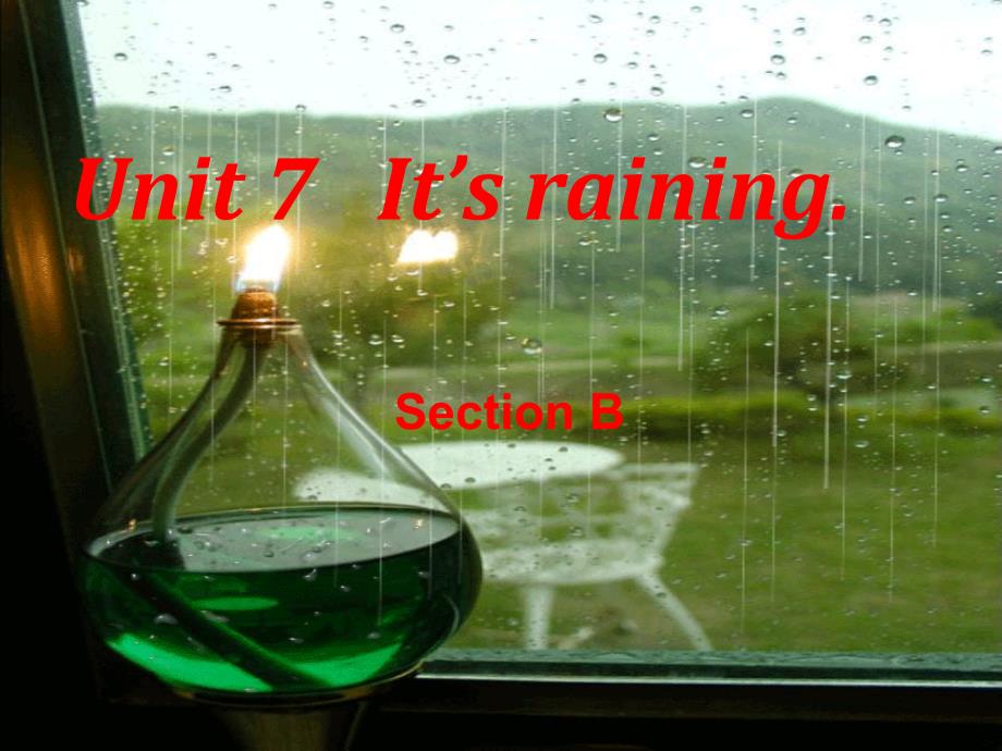 七年级英语下册 Unit 7 It27s raining.Section A_第2页