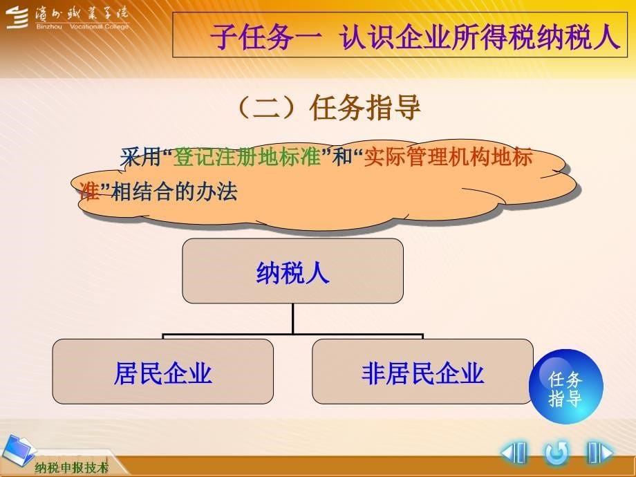 项目六 企业所得税纳税申报电子教案_第5页