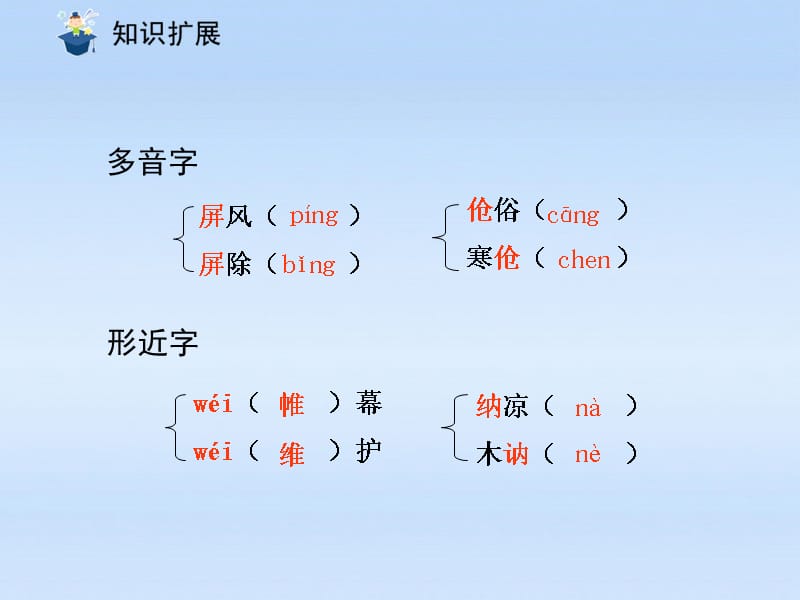 【课件直通车】八年级语文上册 第15课说“屏”1课件 人教新课标版.ppt_第2页