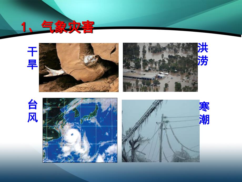 2020年八年级地理精品教学课件第二章中国的自然环境第四节 自然灾害_第4页