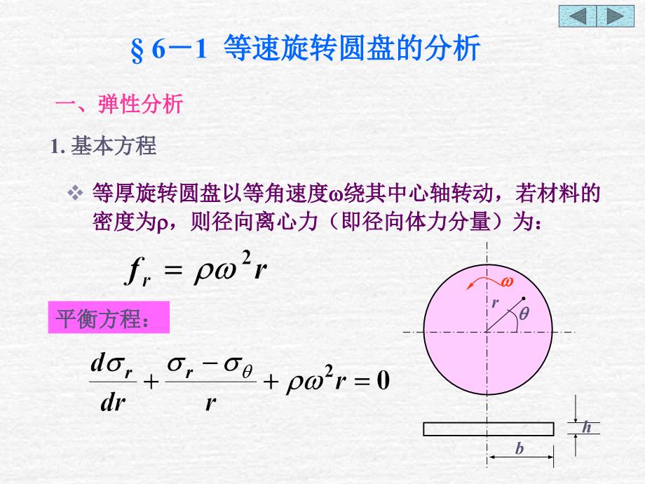 06旋转圆盘 弹塑性力学讲义_第2页