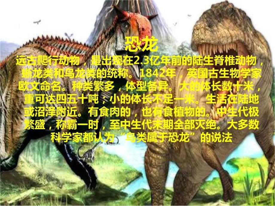 恐龙的灭绝教学幻灯片_第4页