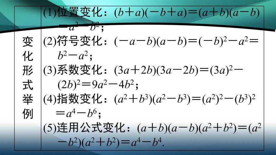 2020年八年级数学上册第十四章14.2.1 平方差公式_第3页