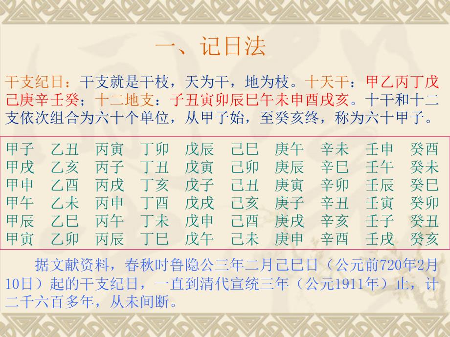 古代文化的内容非常广泛其中记时方法、年龄称谓、避讳方课件_第3页