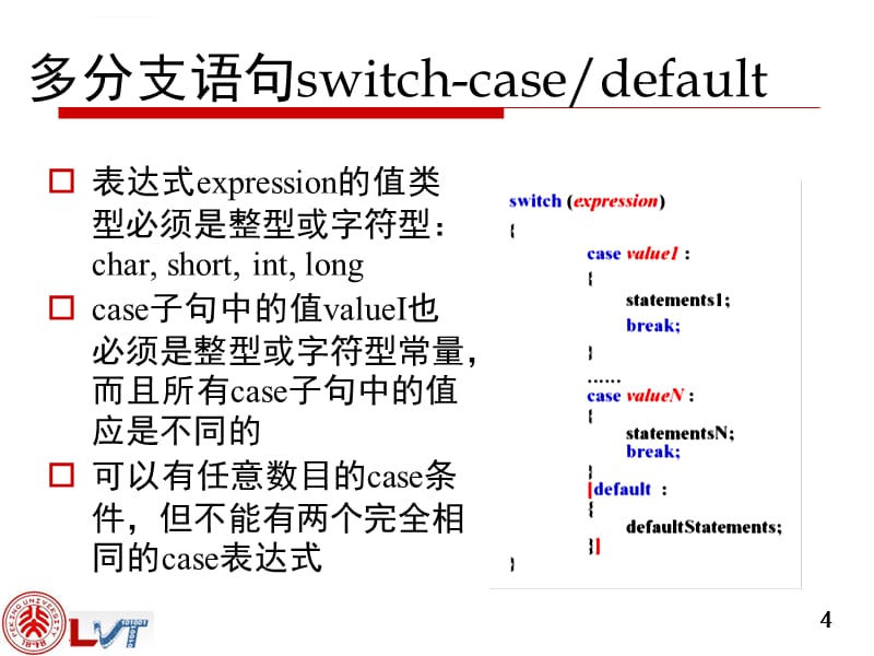 北京大学计算概论(C语言)经典课件Lecture 8――循环结构_第4页