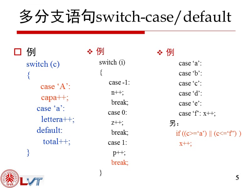 北京大学计算概论(C语言)经典课件Lecture 8――循环结构_第5页