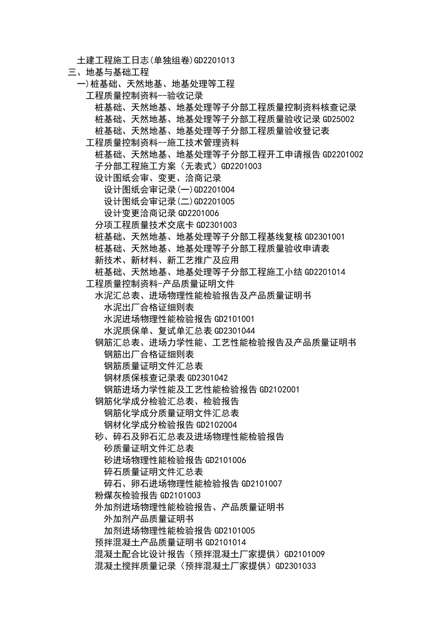 建筑工程竣工料-档案-资料全套目录_第2页
