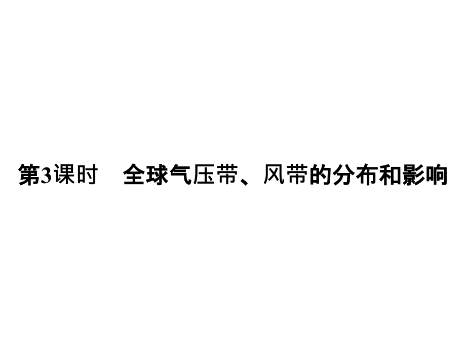 地理高一人教浙江必修一课件第二章地球上的大气233_第1页