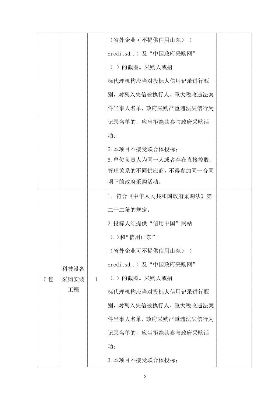 新旧动能转换先行区太平街道高标准农田建设项目施工招标招标文件（C包）_第5页