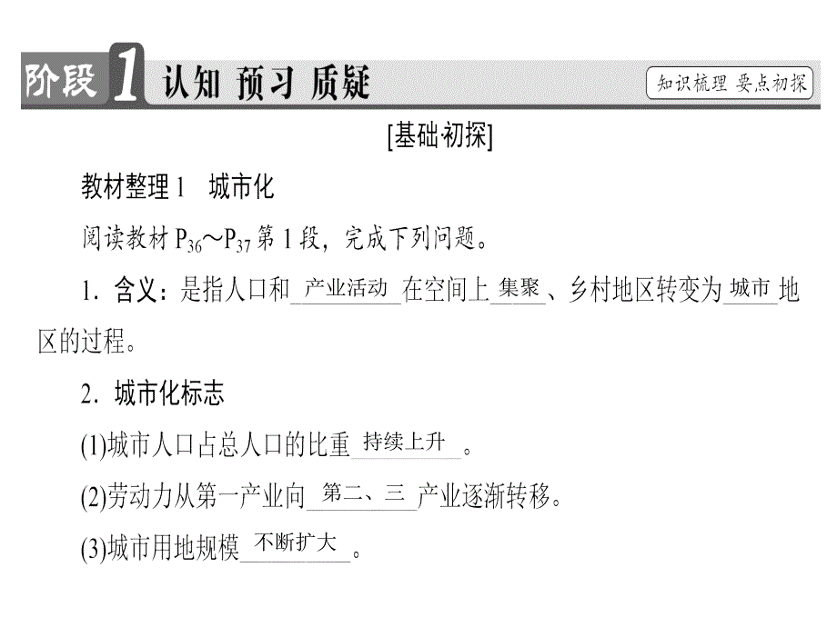 地理湘教必修二课件第2章第2节城市化过程与特点_第3页