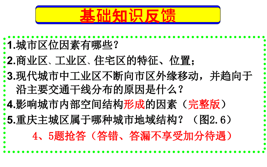 人教高中地理必修二21城市内部空间结构课件共23_第2页