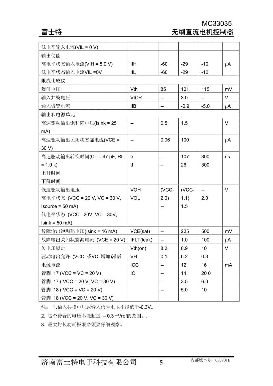 MC33035内部电路图_第5页