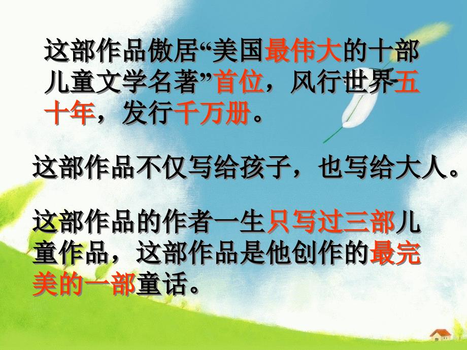 夏洛读书交流课件_第3页