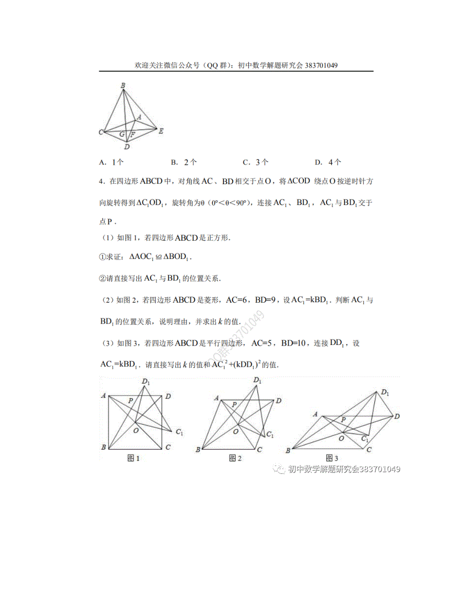 助力中考：手拉手模型_第2页