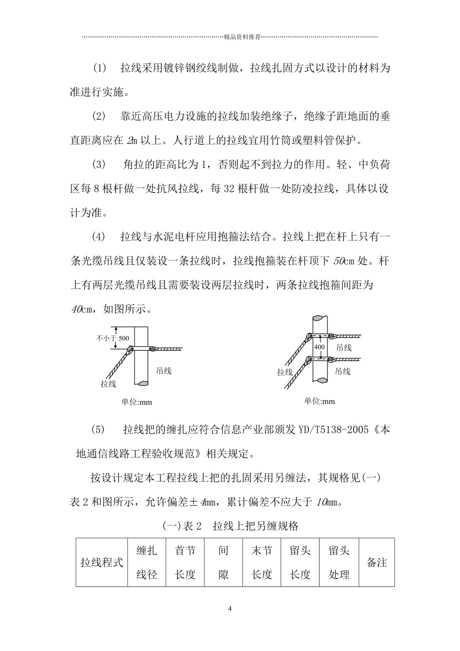 架空、管道、直埋光缆线路工程施工规范精编版_第4页