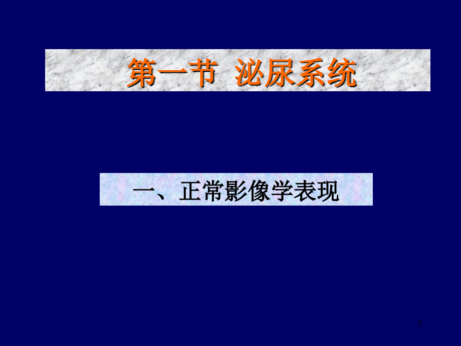 泌尿系统影像学表现(详细、全面)（课堂PPT）_第3页