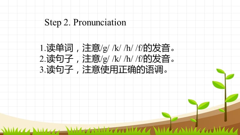 教科版七年级上册英语UNIT 9 Staying Healthy -Pronunciation and Structure课件_第4页