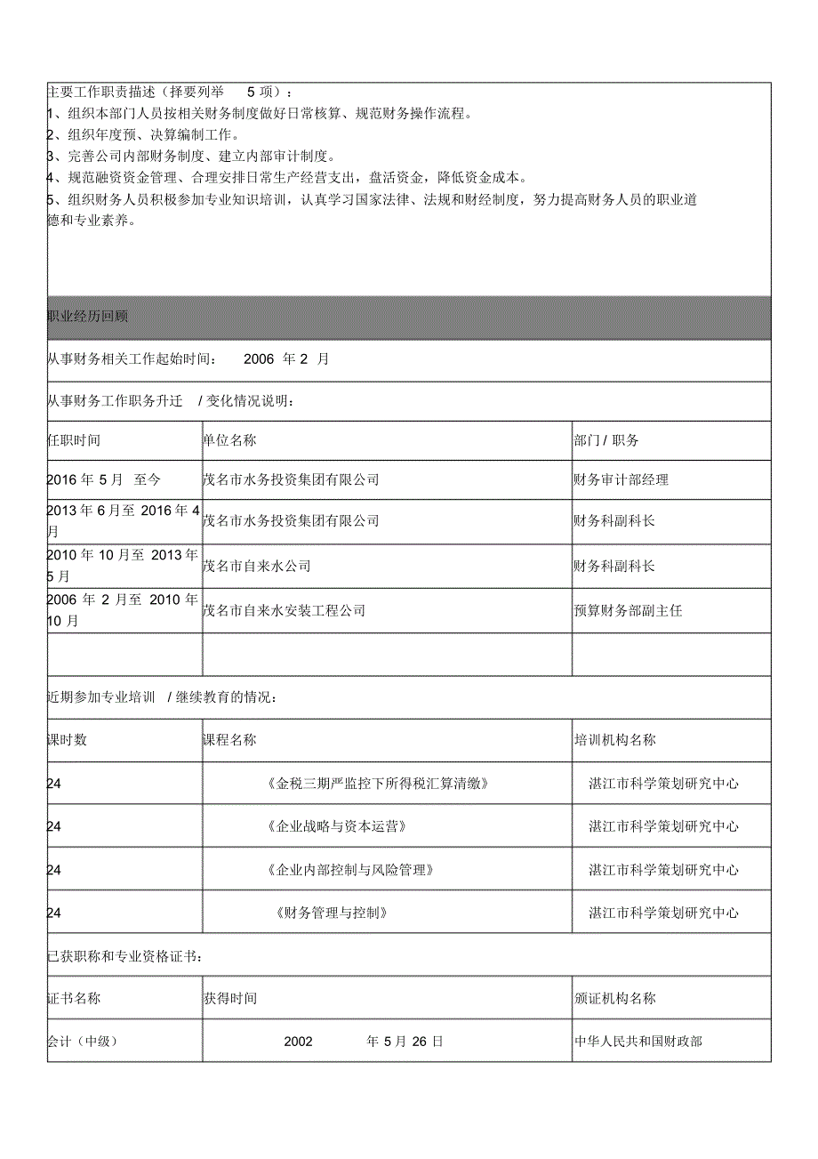 【精编】何文秀cfo能力综合评估表格_第2页