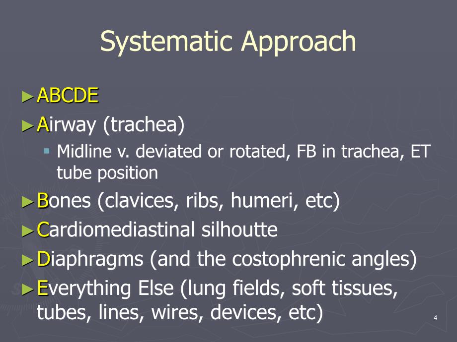 CXR Interpretation胸部医学影像解读演示PPT_第4页