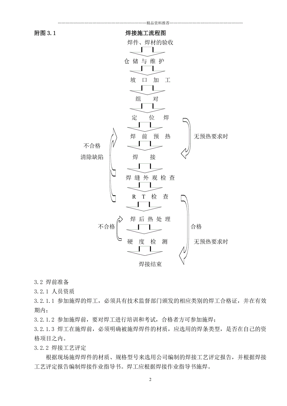 焊接施工技术方案精编版_第2页