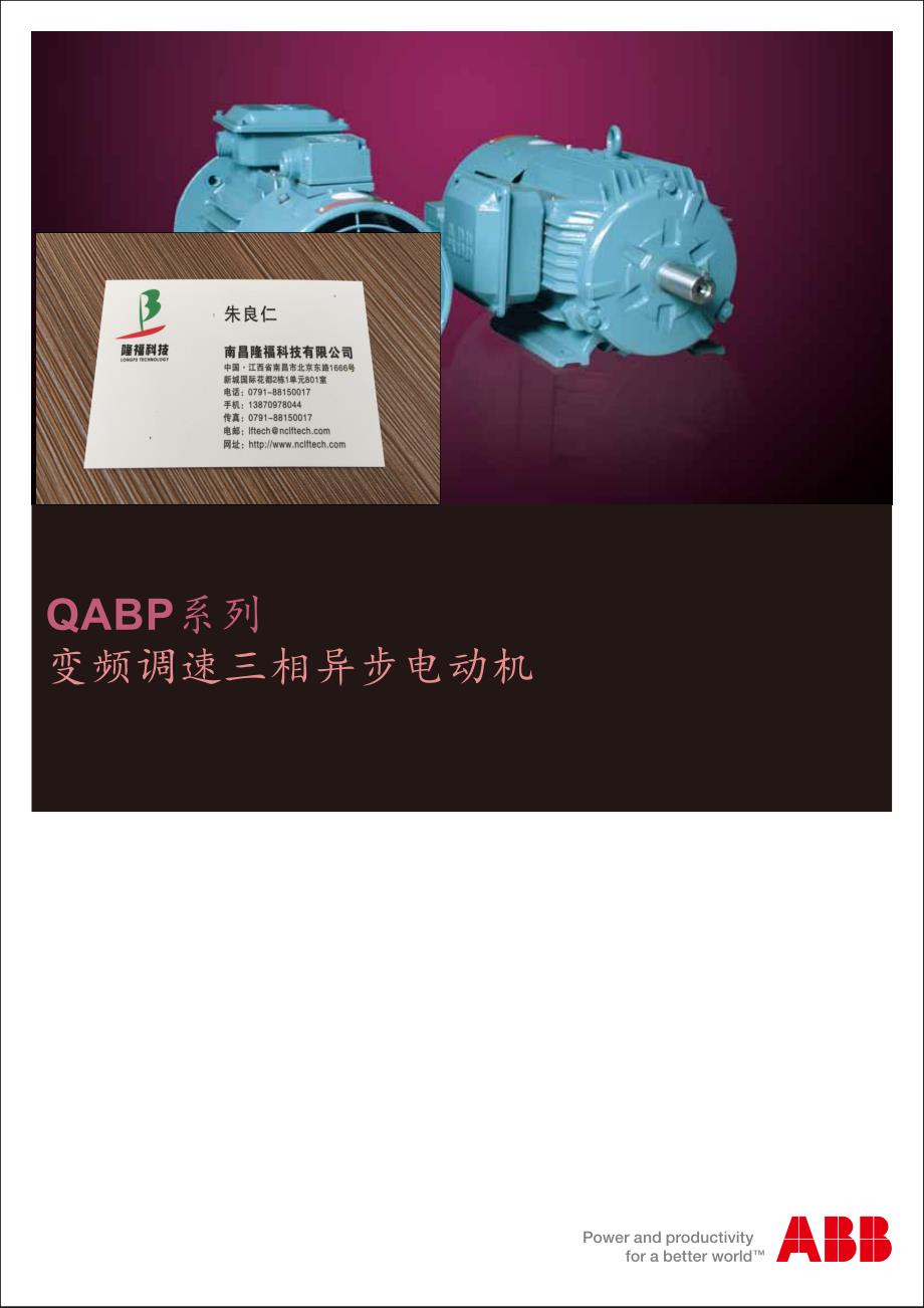 ABB电机样本ABB电机样本QABP_第1页