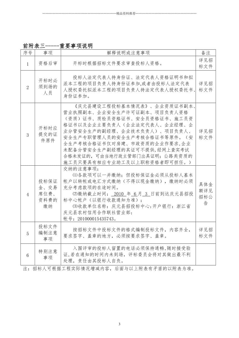 庆元县竹口镇枫三线至岩后农村公路工程精编版_第5页