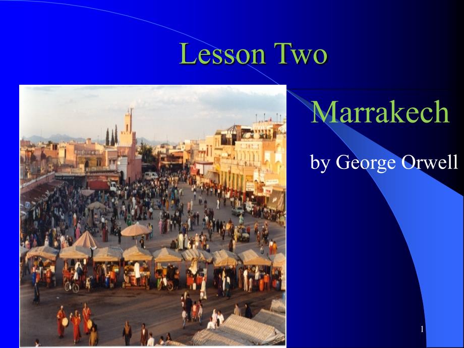 Marrakech（课堂PPT）_第1页