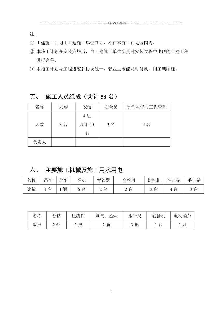 施工组织计划精编版_第4页