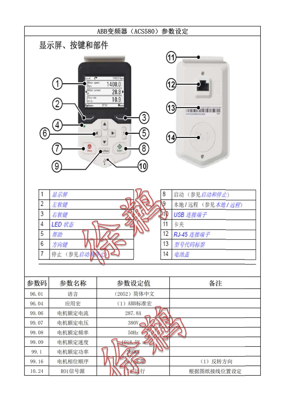 ACS580变频器参数设置_第1页