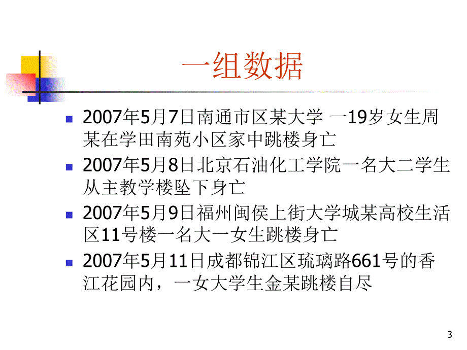 珍爱生命预防自杀演示PPT_第3页