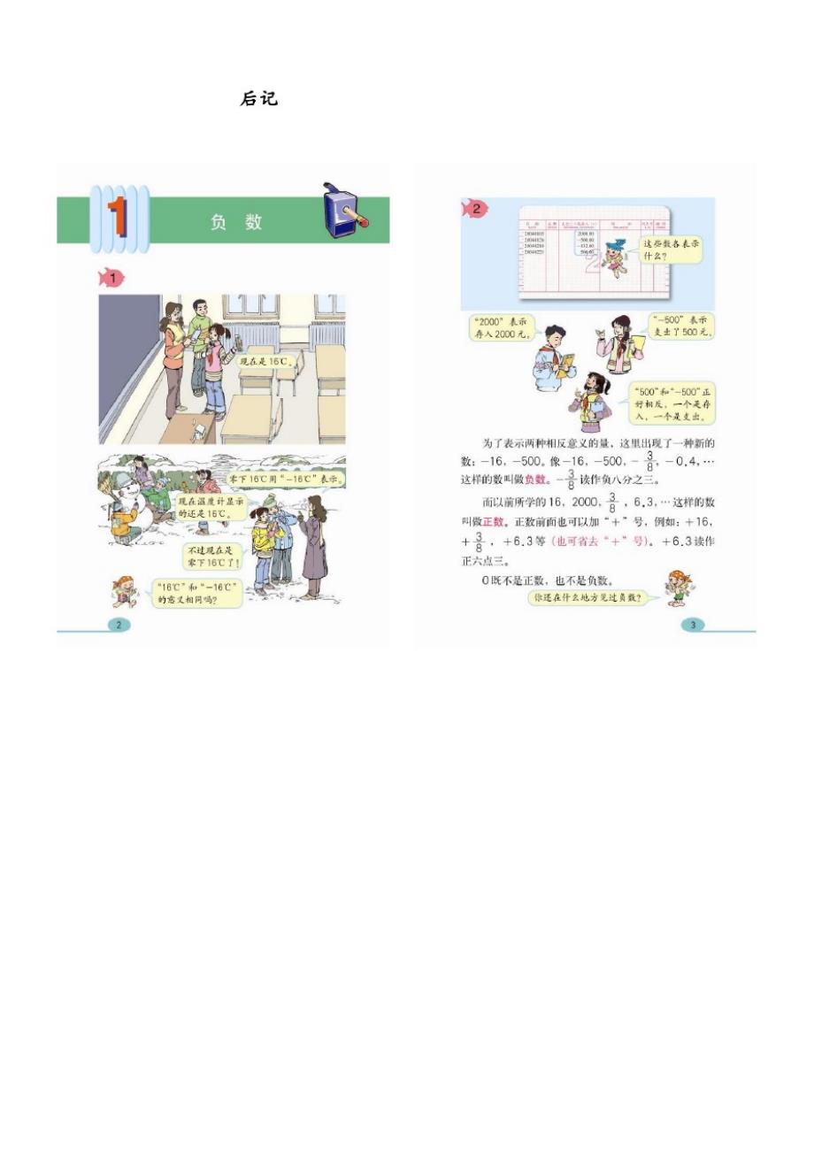 【精编】小学六年级数学教材(下册)_第2页