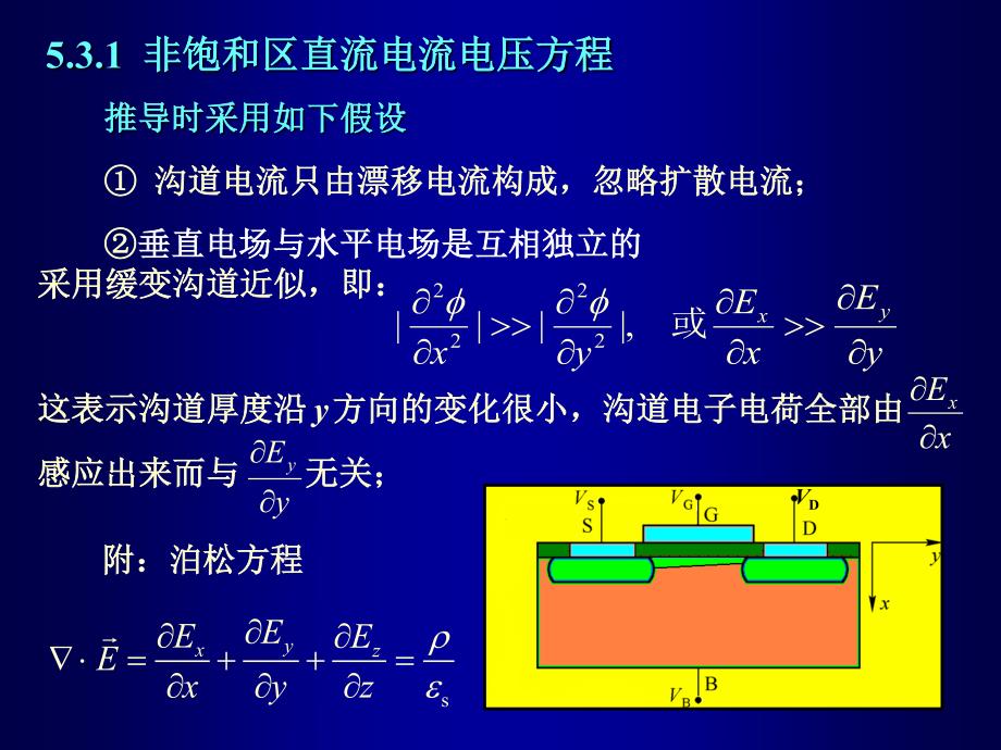 5-3 MOSFET 的直流电流电压方程_第2页