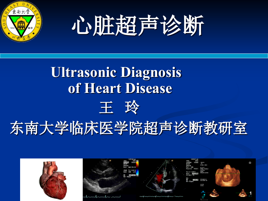 心脏超声诊断 [解剖及正常断面]（课堂PPT）_第1页
