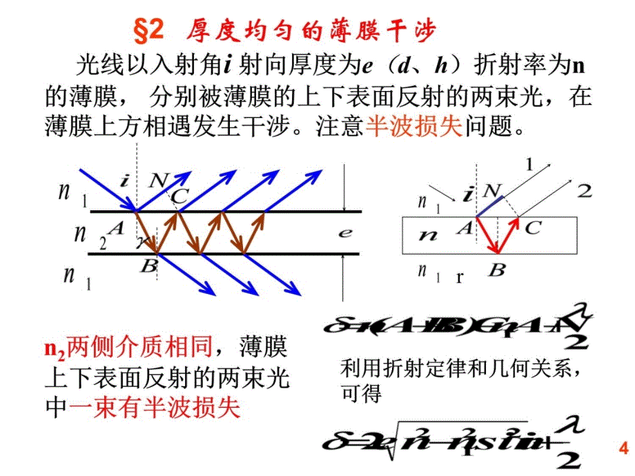 05薄膜干涉培训资料_第4页