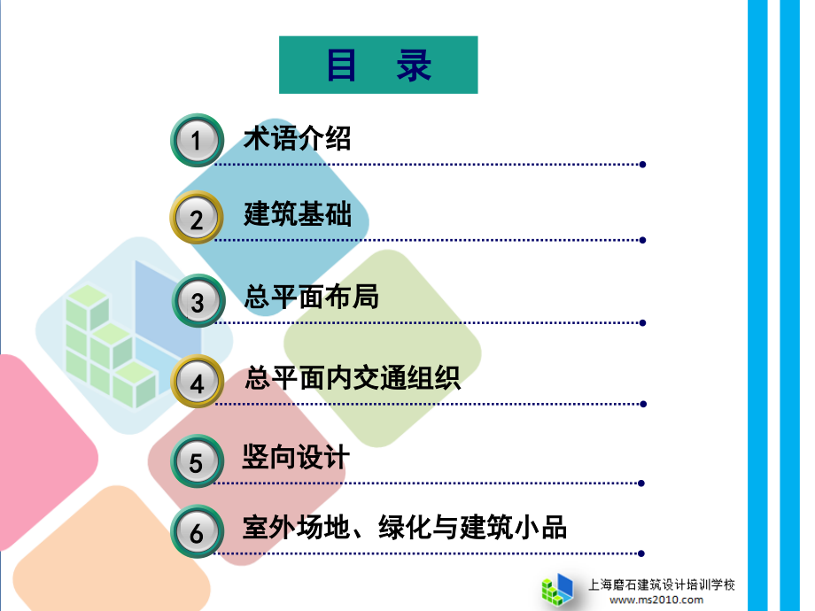 4总平面设计2磨石建筑施工图设计教程资料精编版_第2页