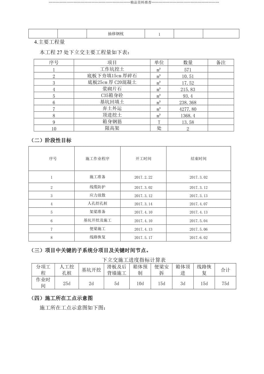 铁路下立交施工方案精编版_第5页