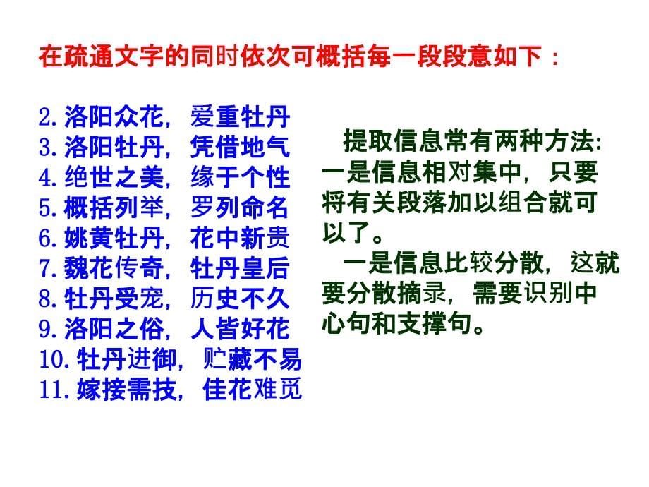 多给说明文以应有的关注――高中语文必修一第三单元教学辅导ppt 北京版课件_第5页