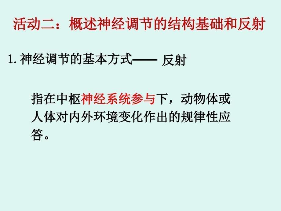 21通过神经系统的调节培训资料_第5页