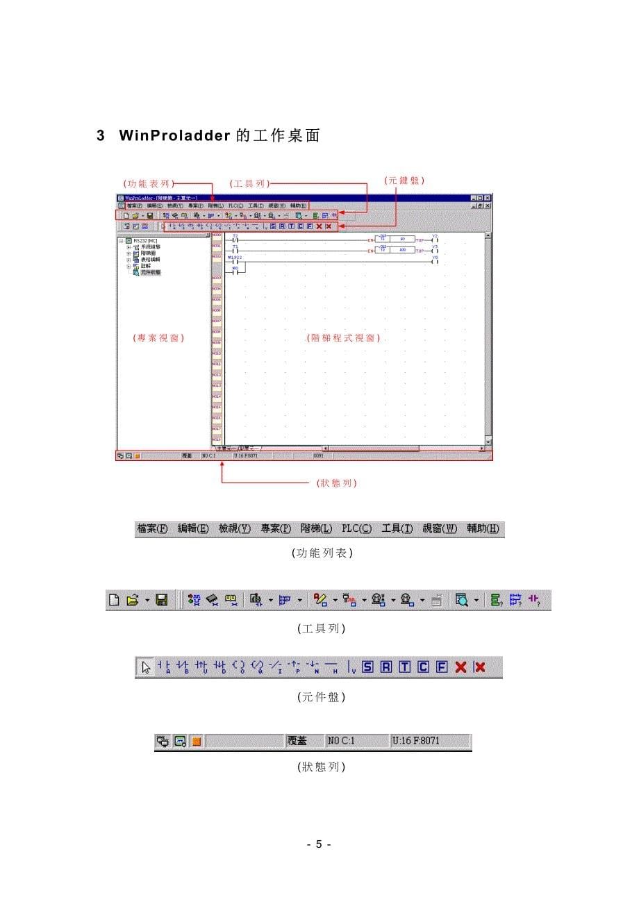 台湾永宏PLC编程软件——入门指南初学指南_第5页