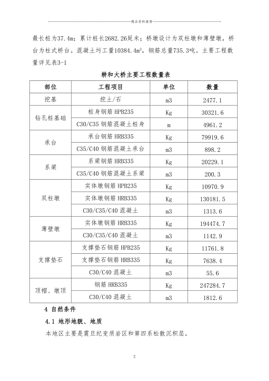 耕和大桥施工组织设计精编版_第2页